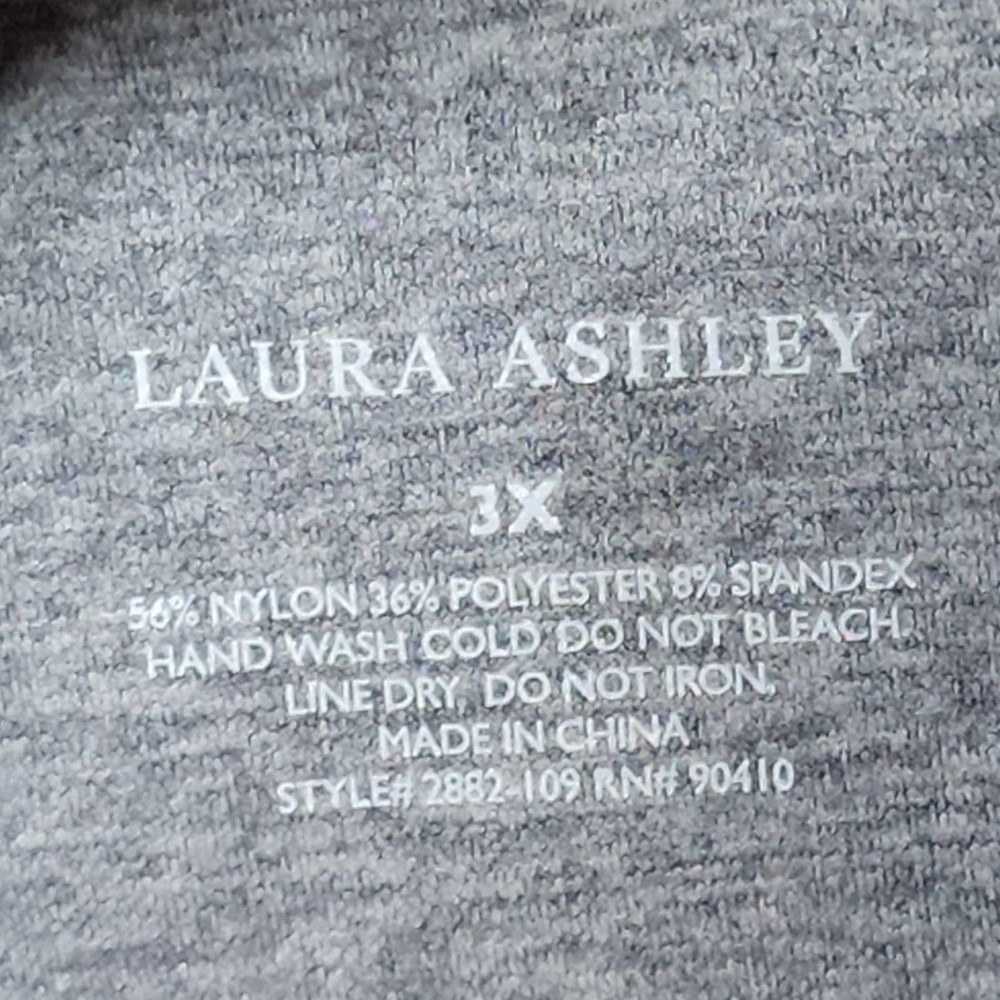 Laura Ashley 3pk longline sports active lounge wear bras plus size 2X 3X new - Picture 3 of 9